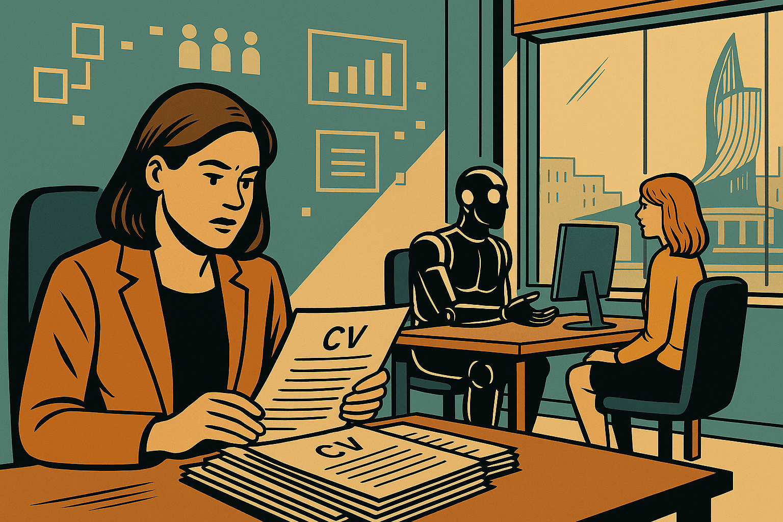 IA : votre futur manager ?Épisode 4 – RH et recrutement : quand l’IA trie les candidats