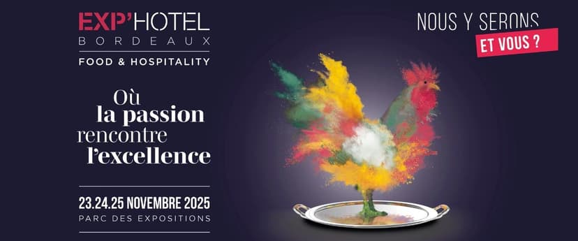 Salon Exp’Hôtel 23-25 novembre Bordeaux