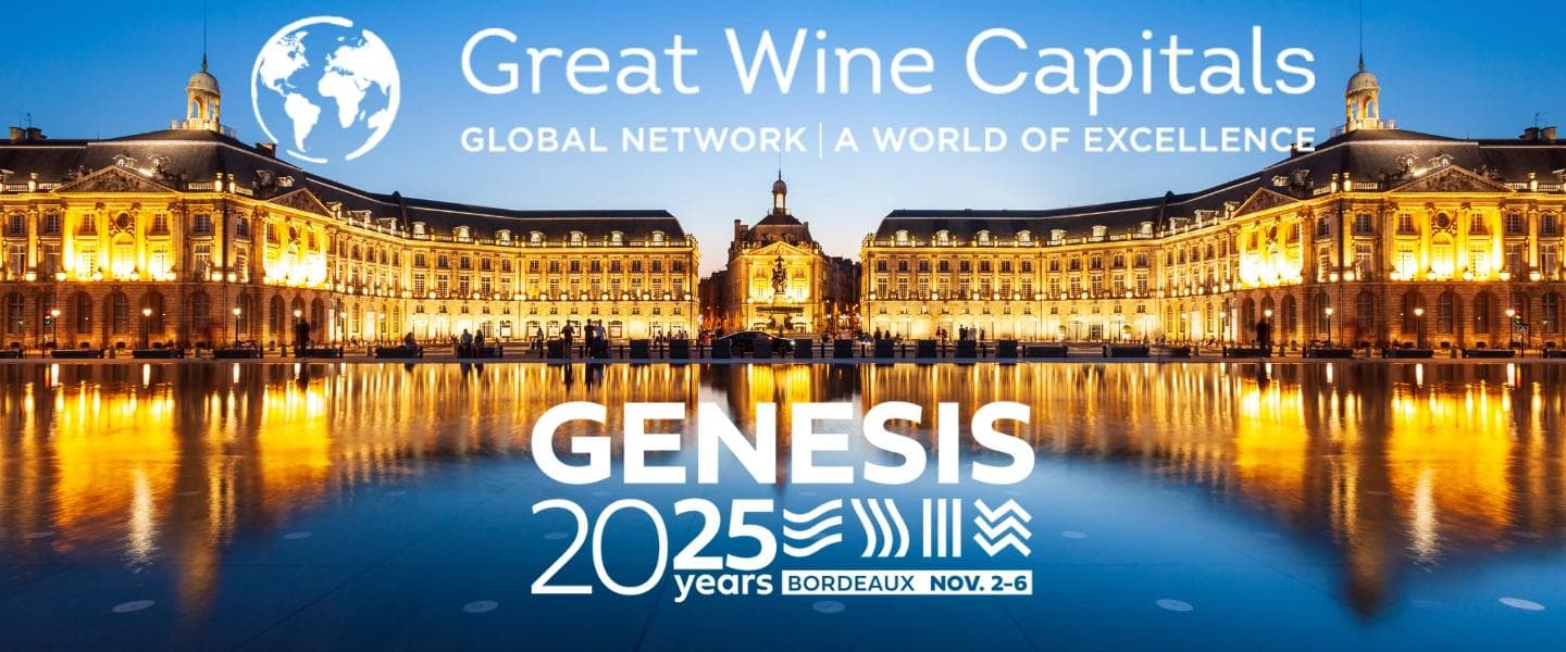 Great Wine Capitals 2025 : du 2 au 6 novembre, Bordeaux célèbre 25 ans d’alliance des grands vignobles