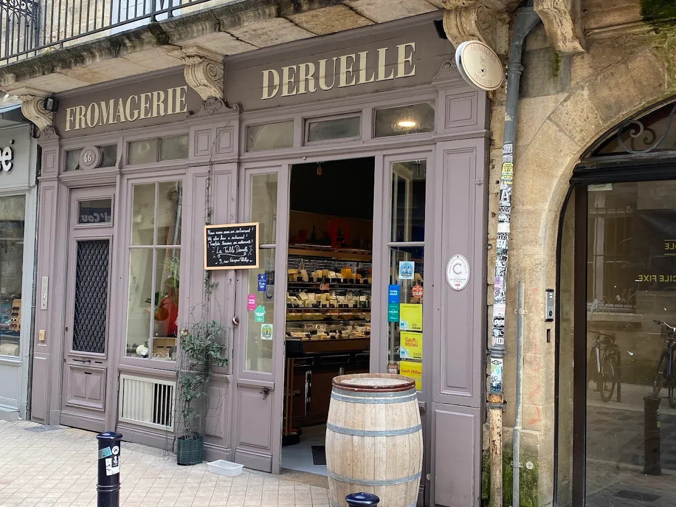 Fromagerie Deruelle à Bordeaux