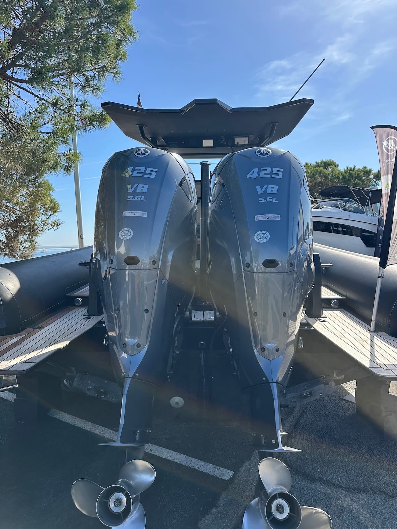 480 bateaux au salon nautique d'Arcachon 2026. Dont 5 voiliers.