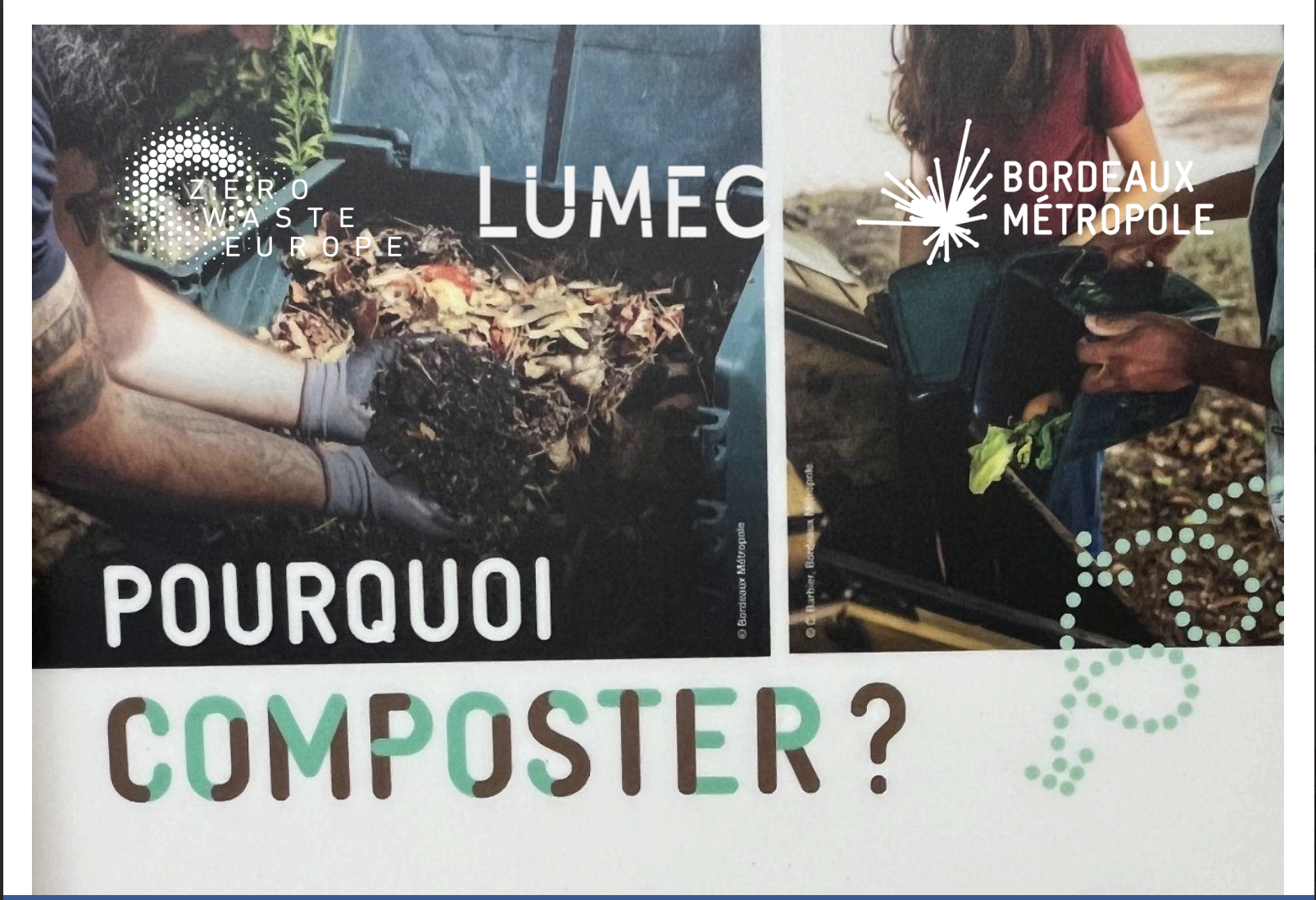 Étude Zero Waste Europe, Lumec et Bordeaux Métropole sur le compostage communautaire. © Bordeaux Métropole / C. Durbier Blanchon