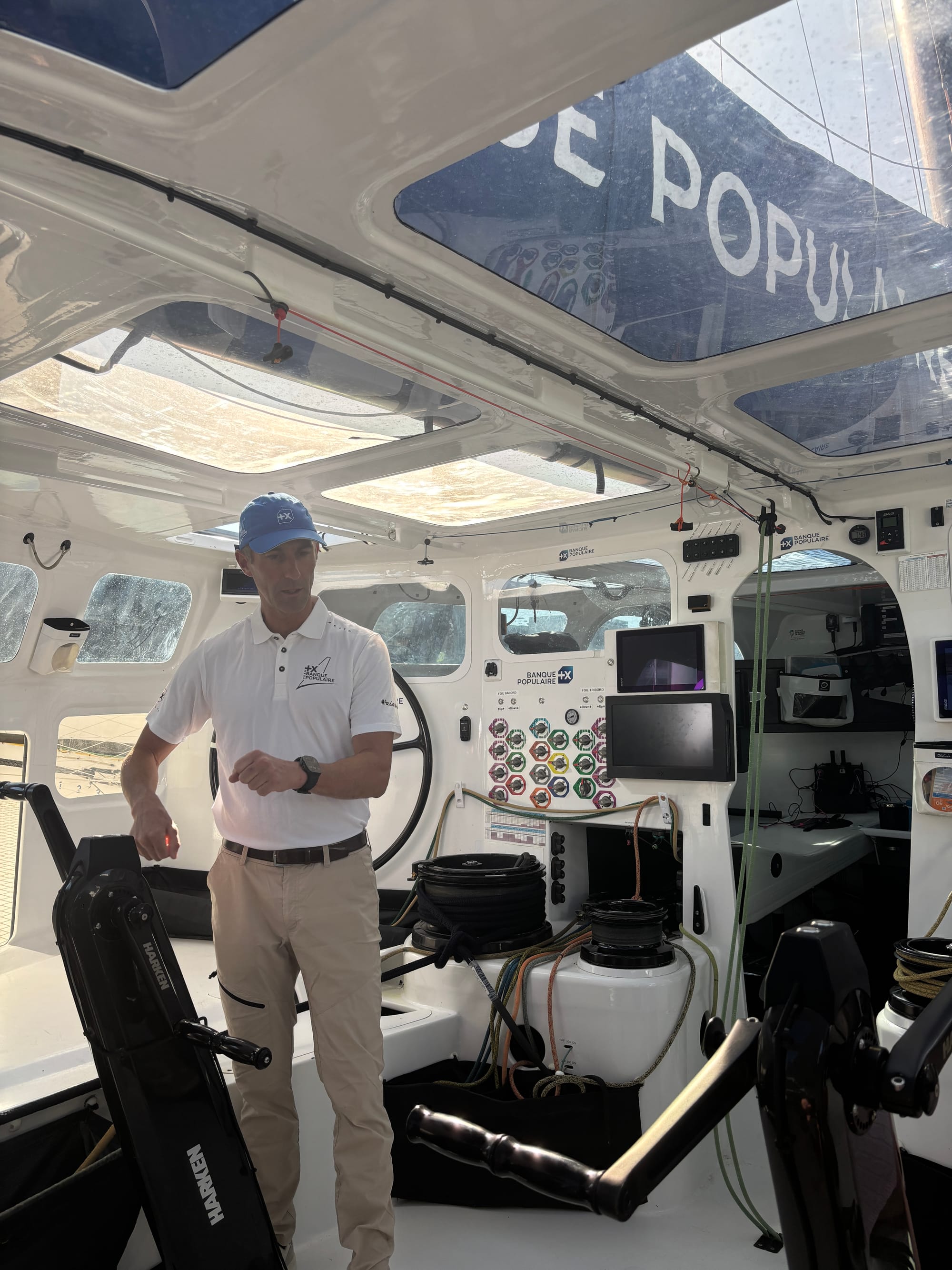 Armel Le Cléac'h : dans les coulisses du trimaran Maxi Banque Populaire XI