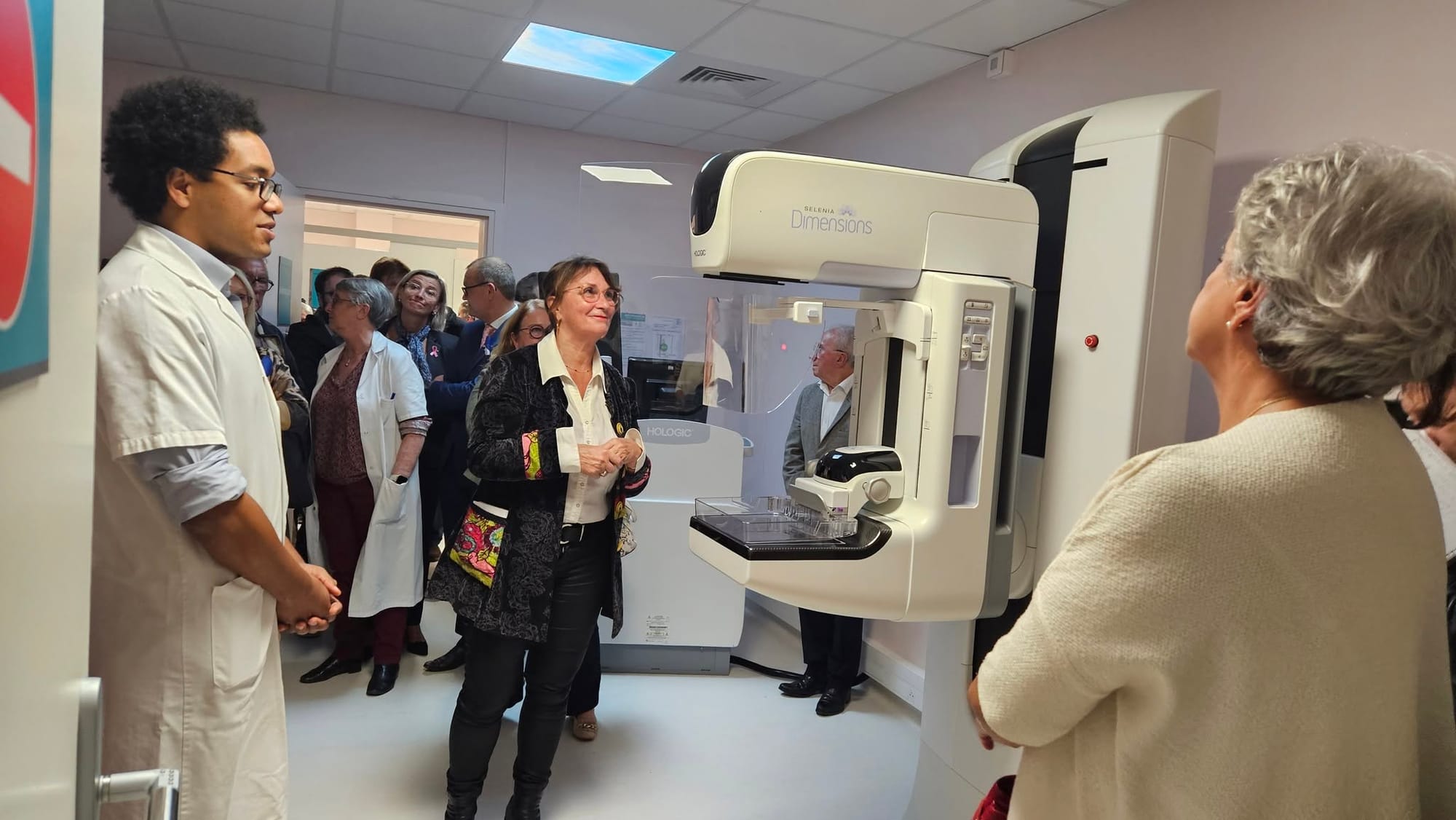 Inauguration sénologie au Groupe Hospitalier Saintes et Saint-Jean-d'Angély